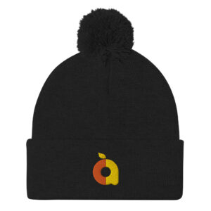 Open Arms Color Logo Pom-Pom Beanie