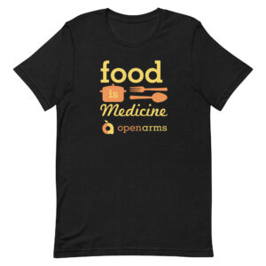 Food Is Medicine Unisex T-Shirt (Dark)