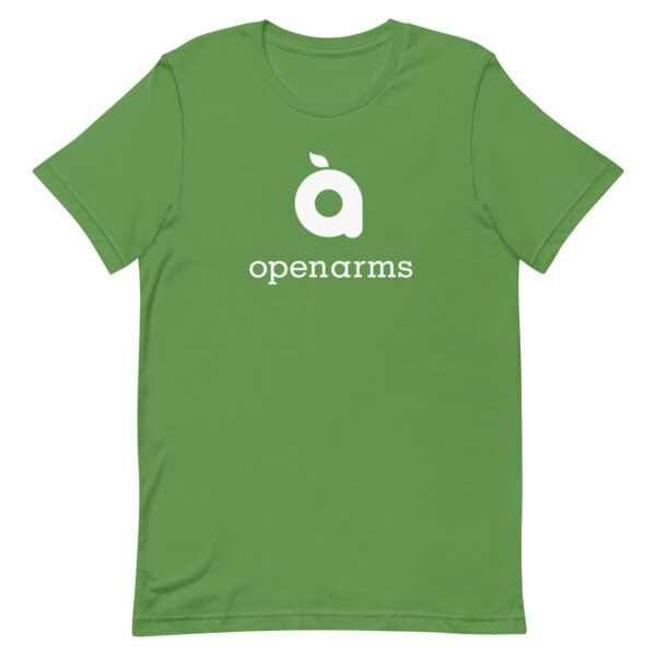 Open Arms White Logo Unisex T-Shirt