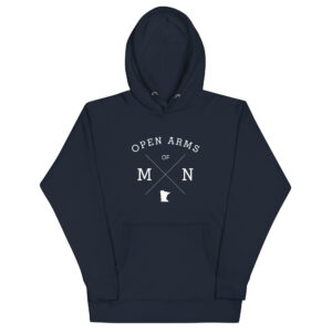 Open Arms of MN State (Dark) Unisex Hoodie