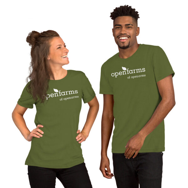 Open Farms Logo Unisex t-shirt - Image 2