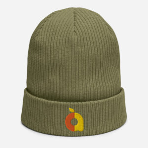 Open Arms Color Logo Organic Ribbed Beanie