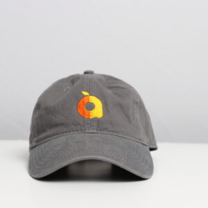 Open Arms Food Is Medicine, Apple Logo Dad Cap Dark Gray