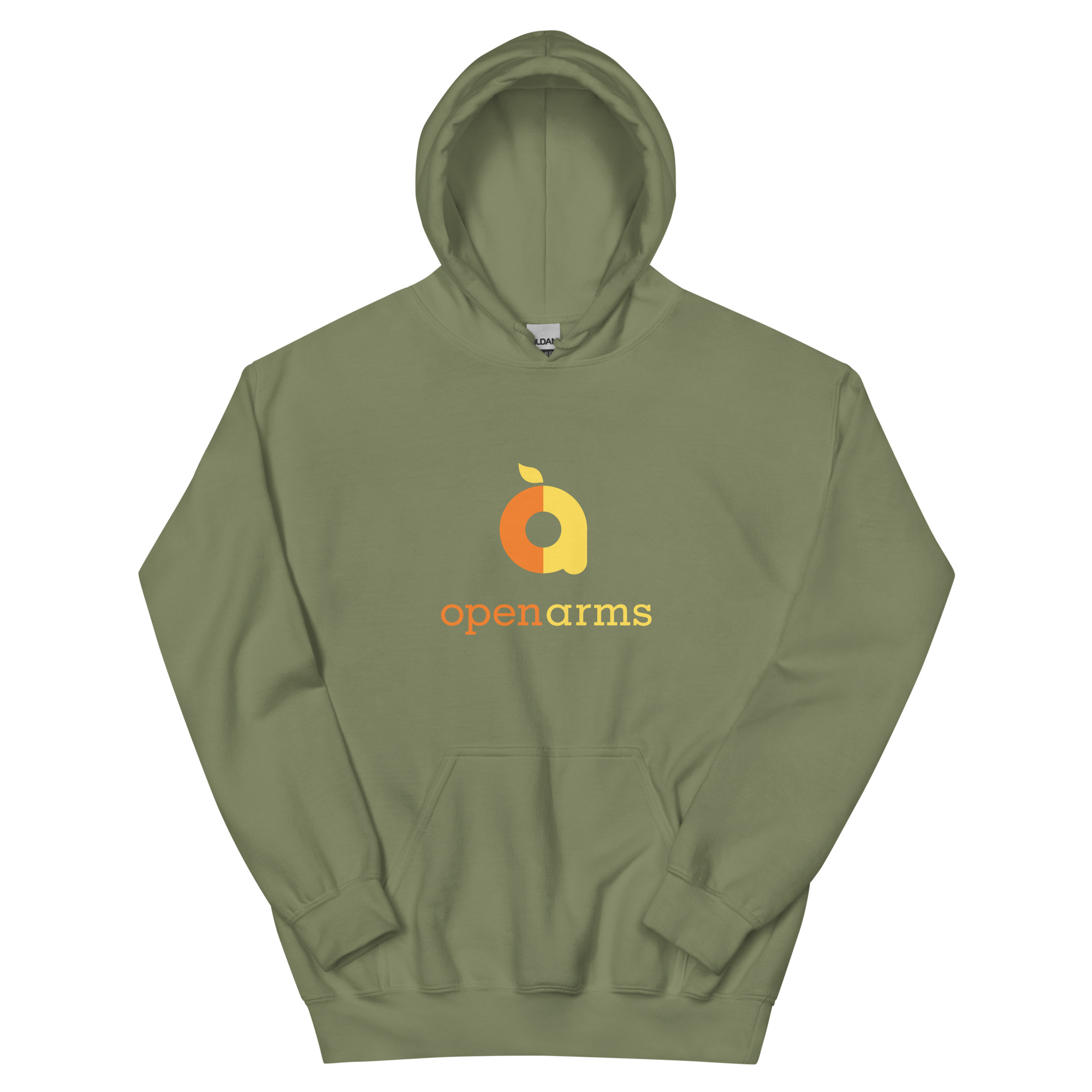 Open arms logo hoodie clearance