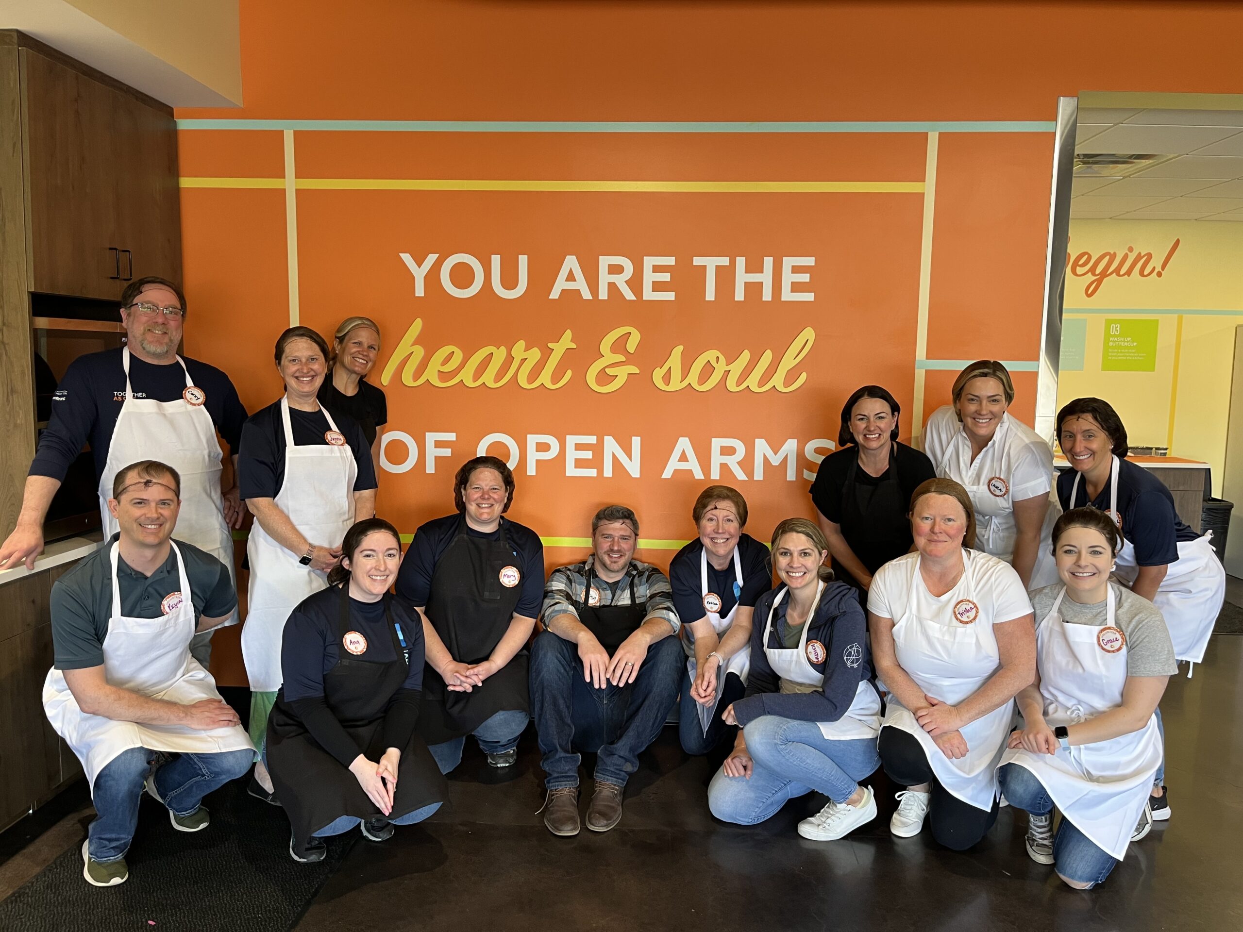 Group of volunteers in St. Paul.