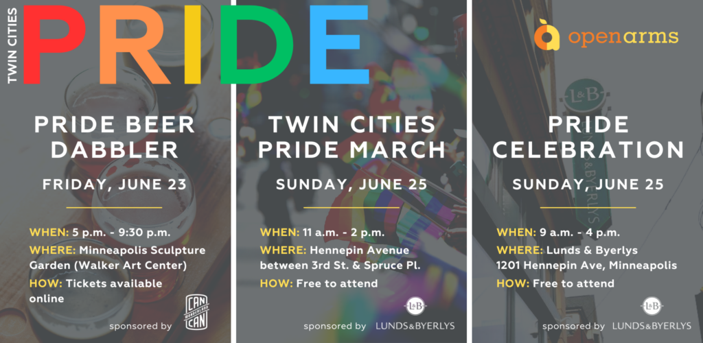 Pride weekend details 2023.