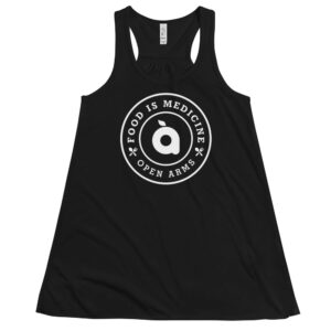 Circle Emblem Women's Flowy Racerback Tank