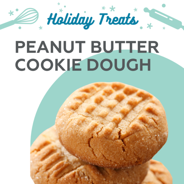 Peanut butter cookie dough