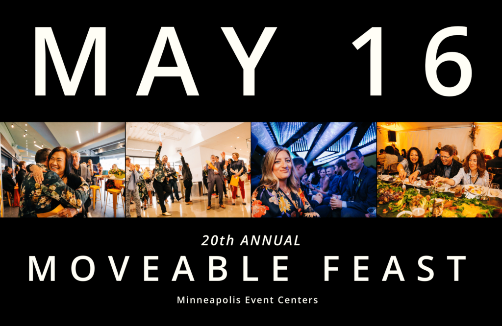 Moveable Feast Save The Date Graphic