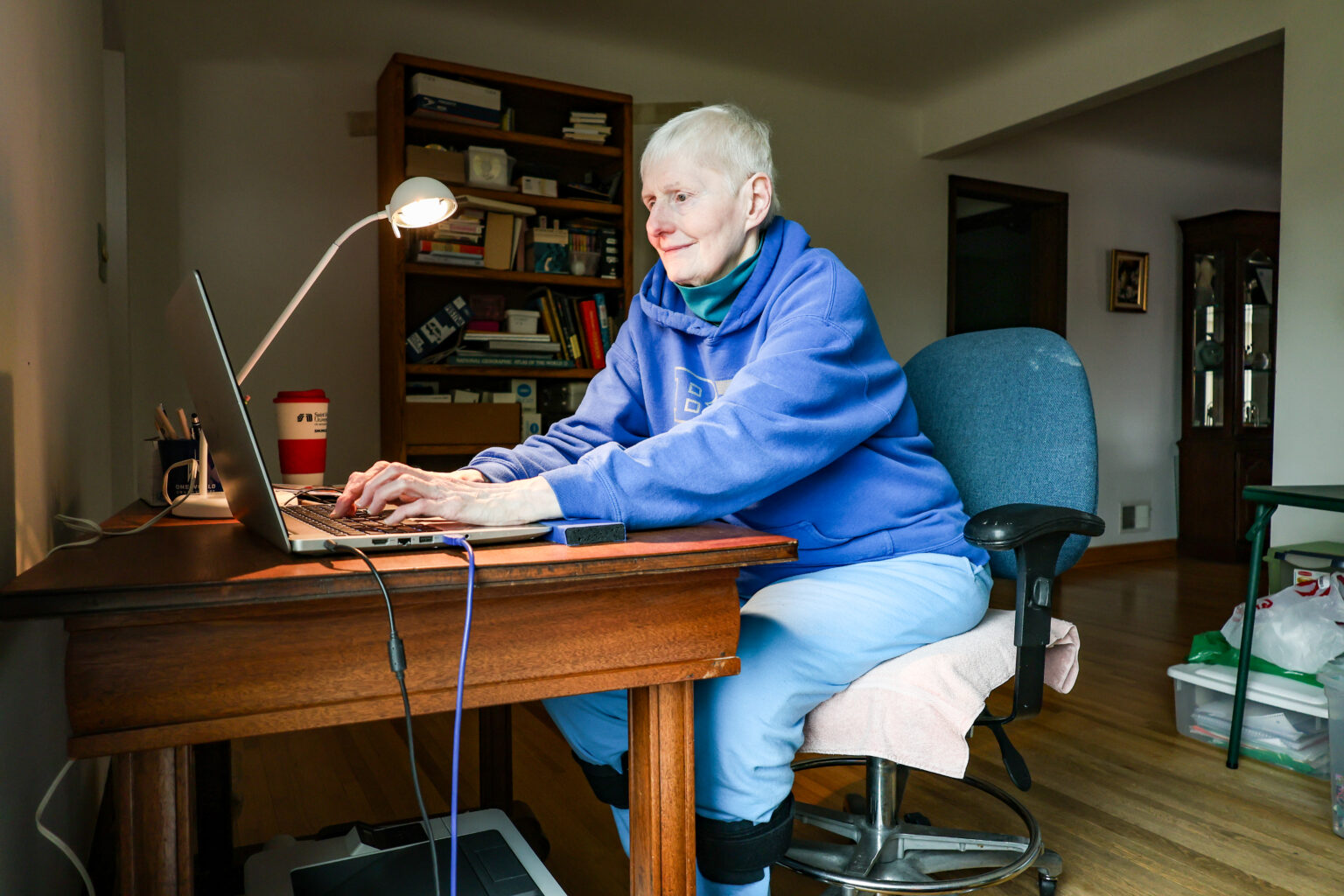 Kathleen, a client in Richfield, gives back to Open Arms through writing.