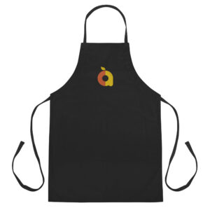 Open Arms Apple Logo Embroidered Apron