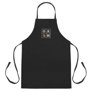 Boxed OAM Embroidered Apron