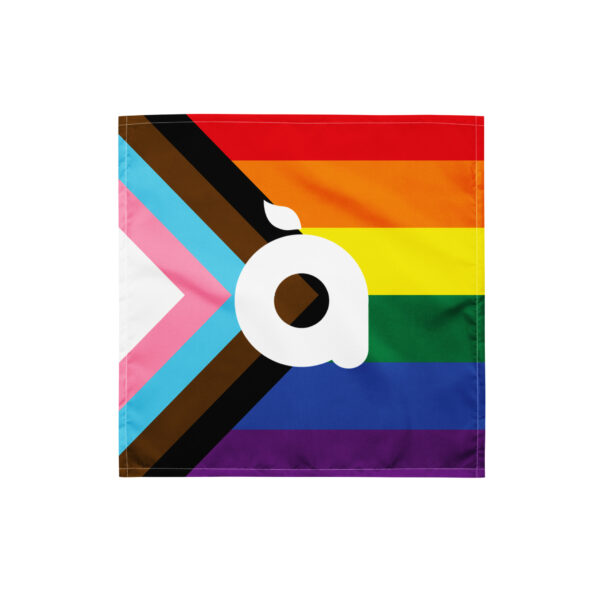 Pride Flag, Open Arms Logo Bandana - Image 5
