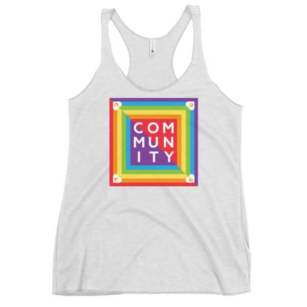Community Pride Women's Racerback Tank - Image 6