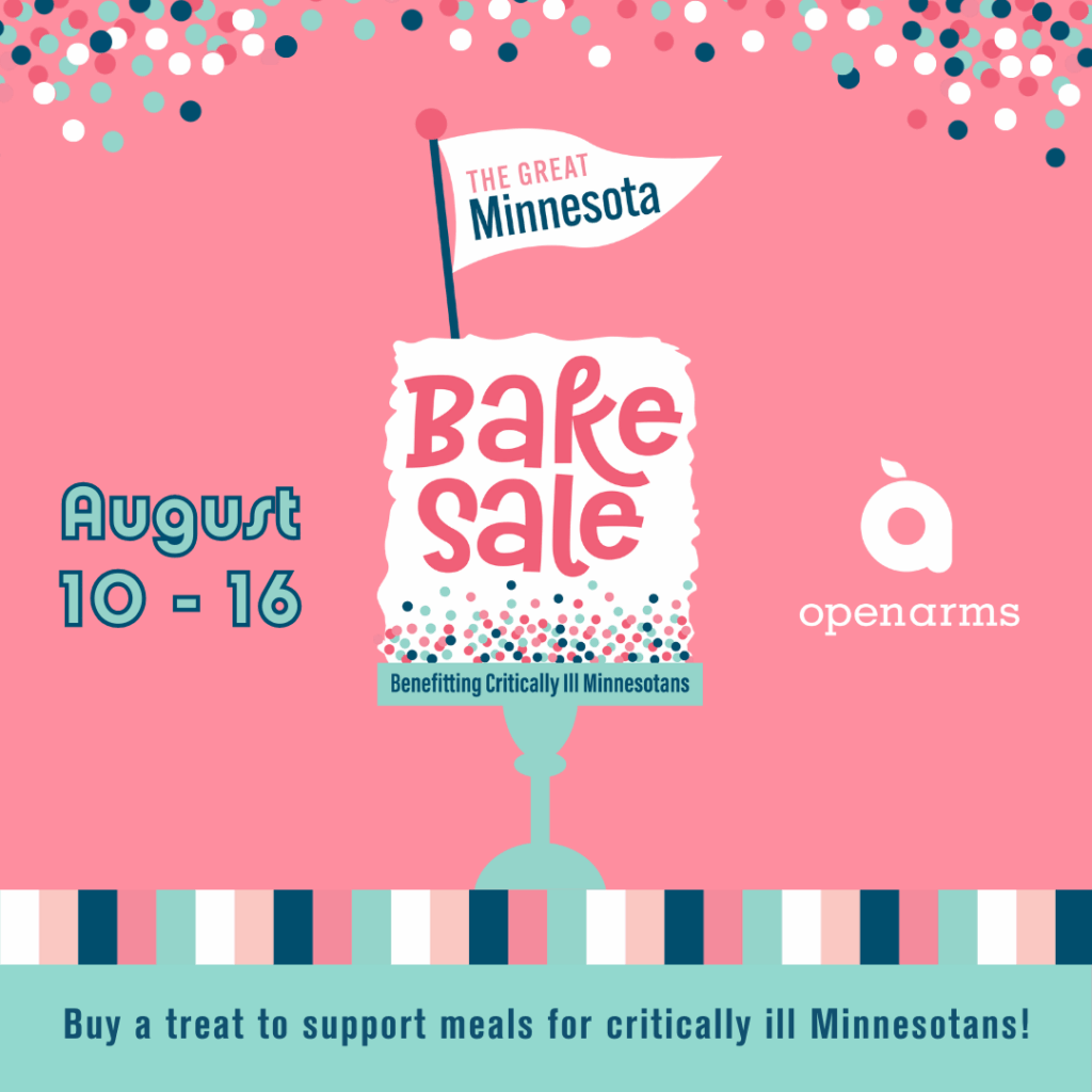 Bake Sale popup graphic.