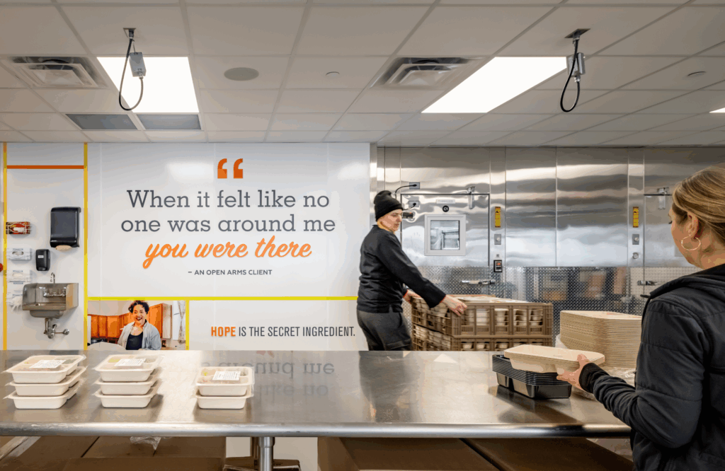 Open Arms kitchen