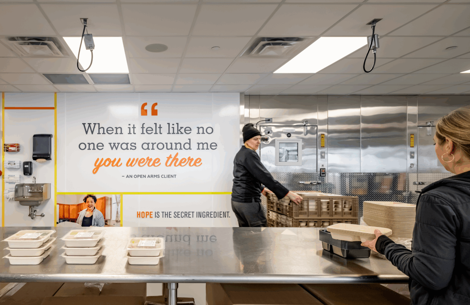 Open Arms kitchen
