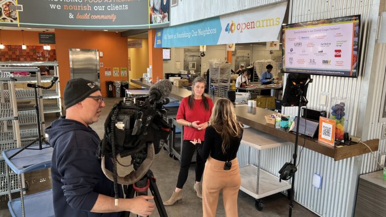 Leah interviewed by O