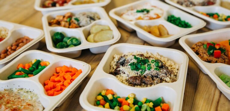 Meal tray photos